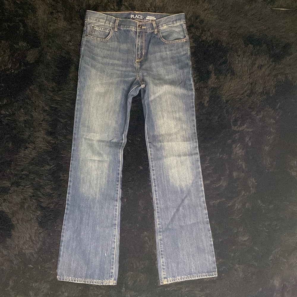 The Children’s Place Boys Bootcut Semi-Evasee Jeans